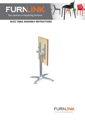 Blitz Table Base Assembly Instructions