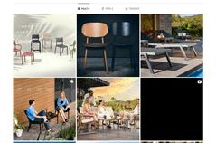 furnlink furniture instagram content reels example