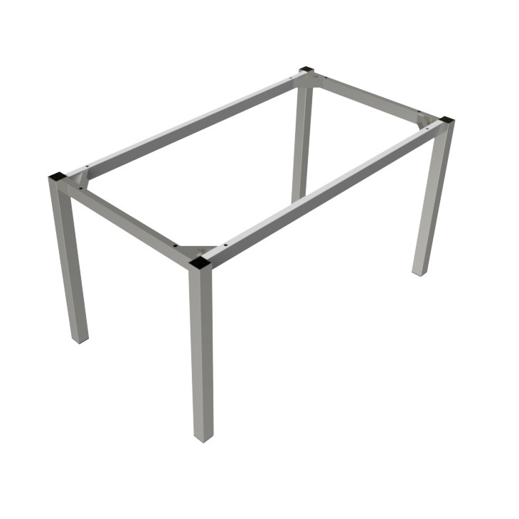 preston table silver rectangle