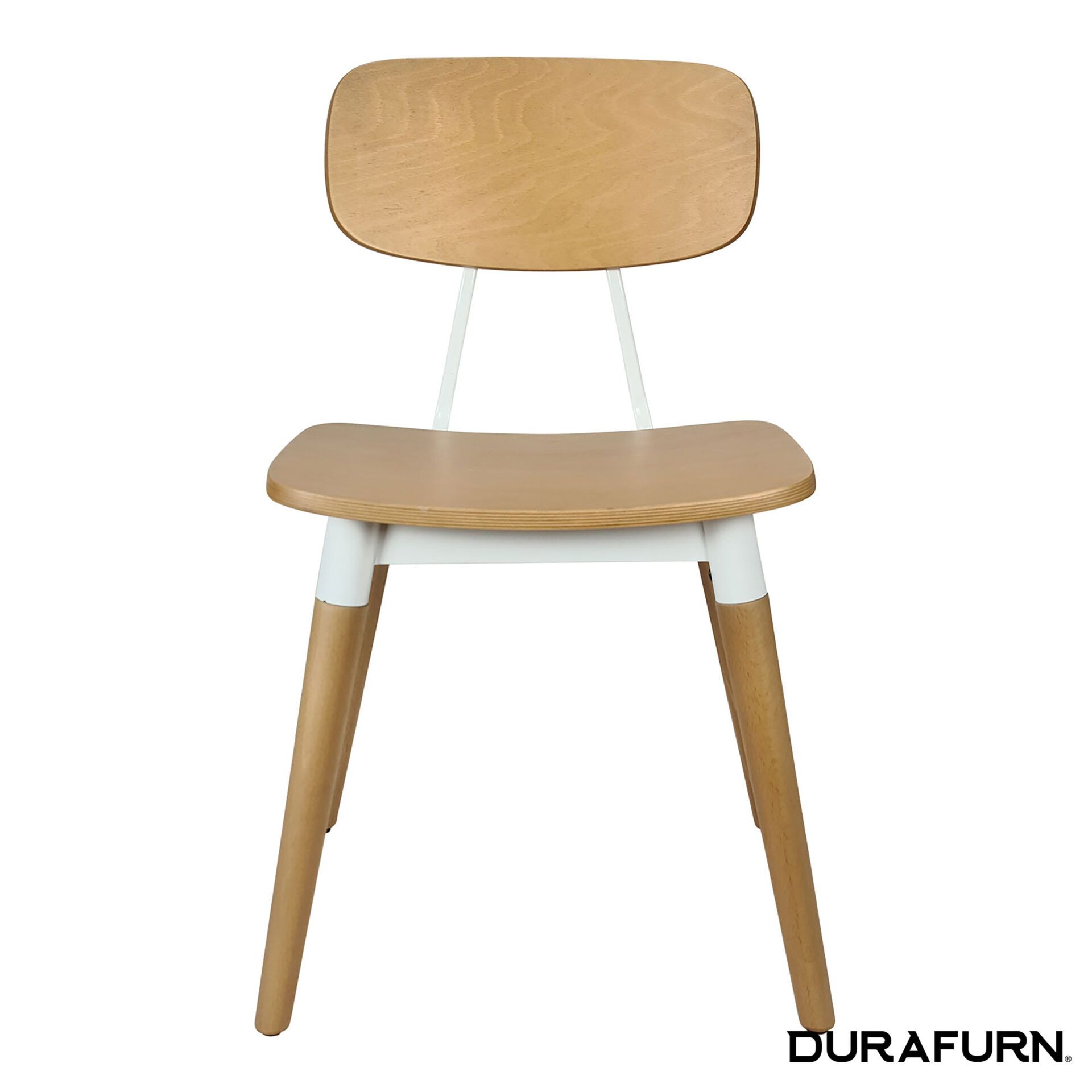 felix chair natural white front