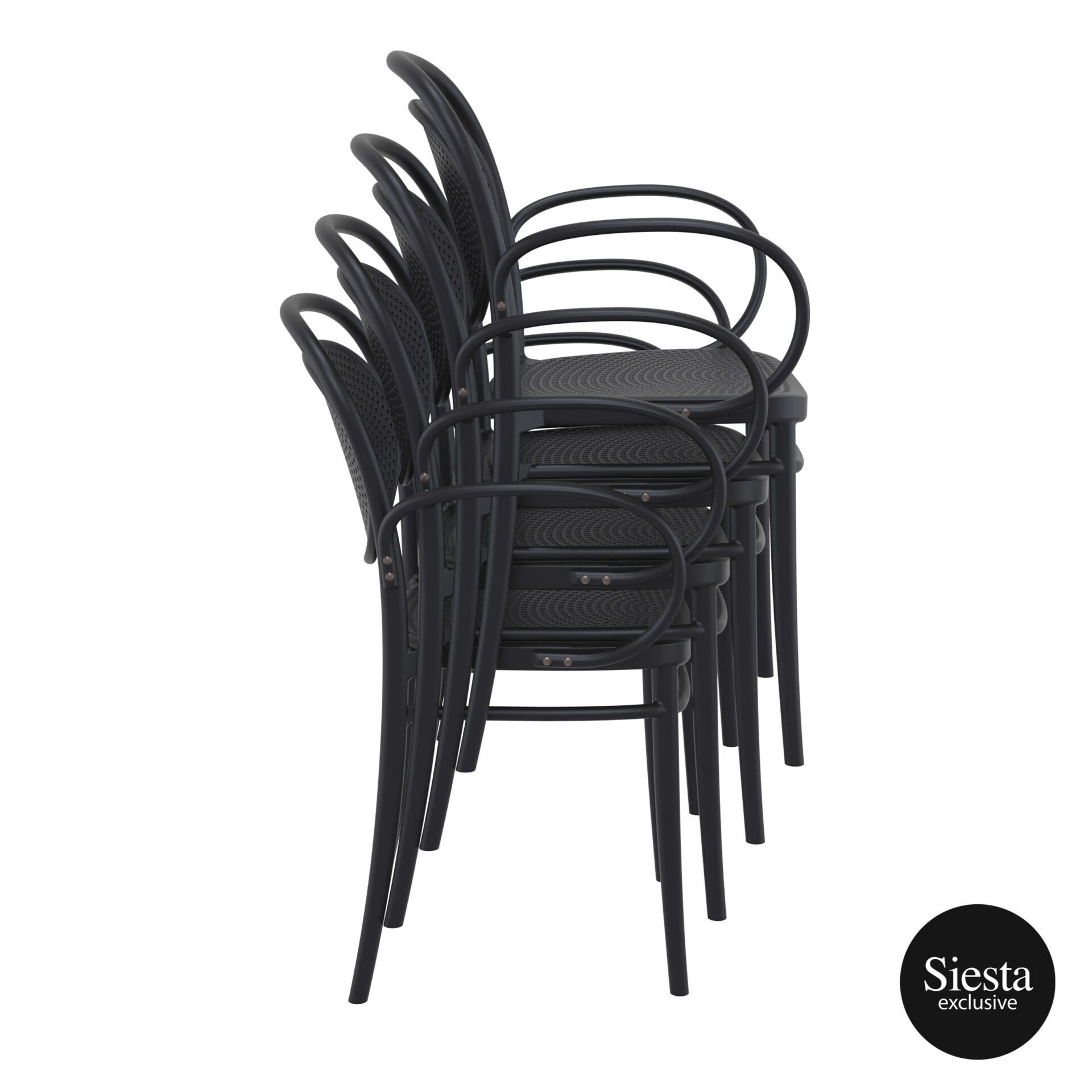 restaurant plastic dining marcel xl armchair stack 1 1