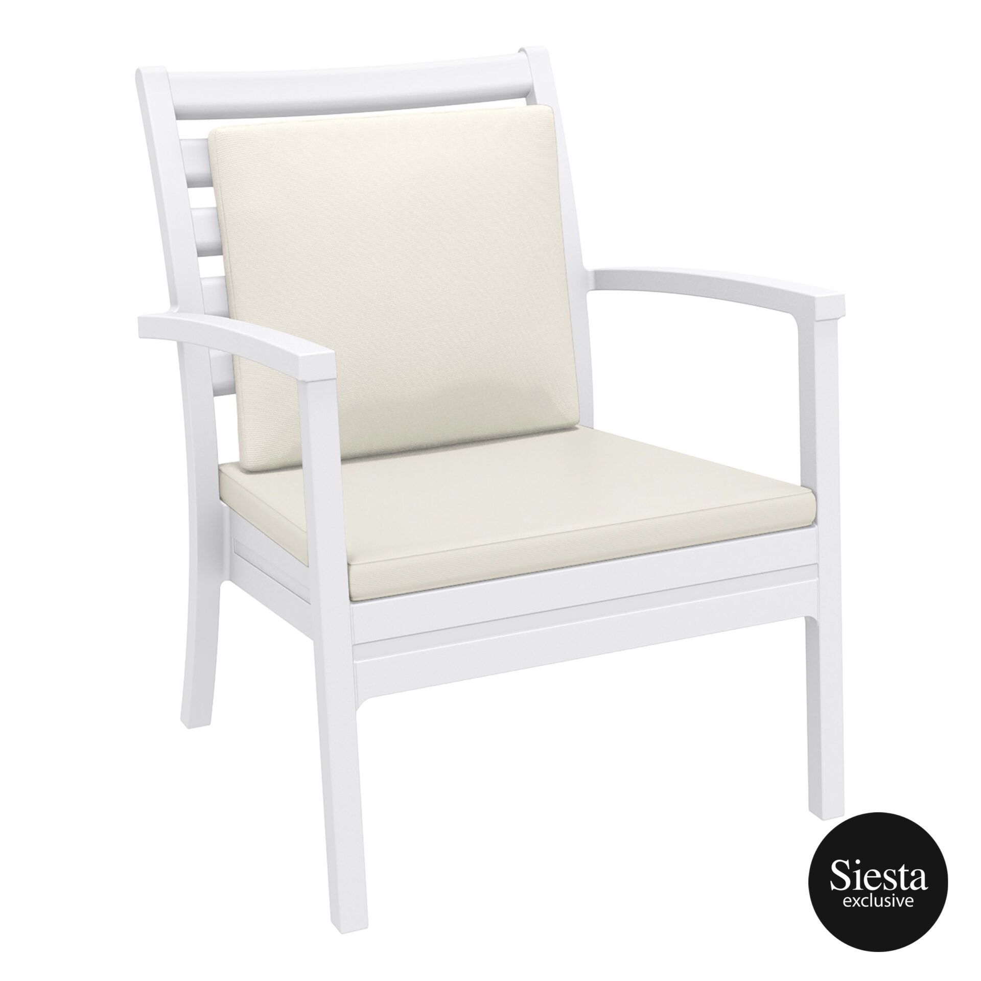 Artemis Xl Backrest Cushion beige white front side