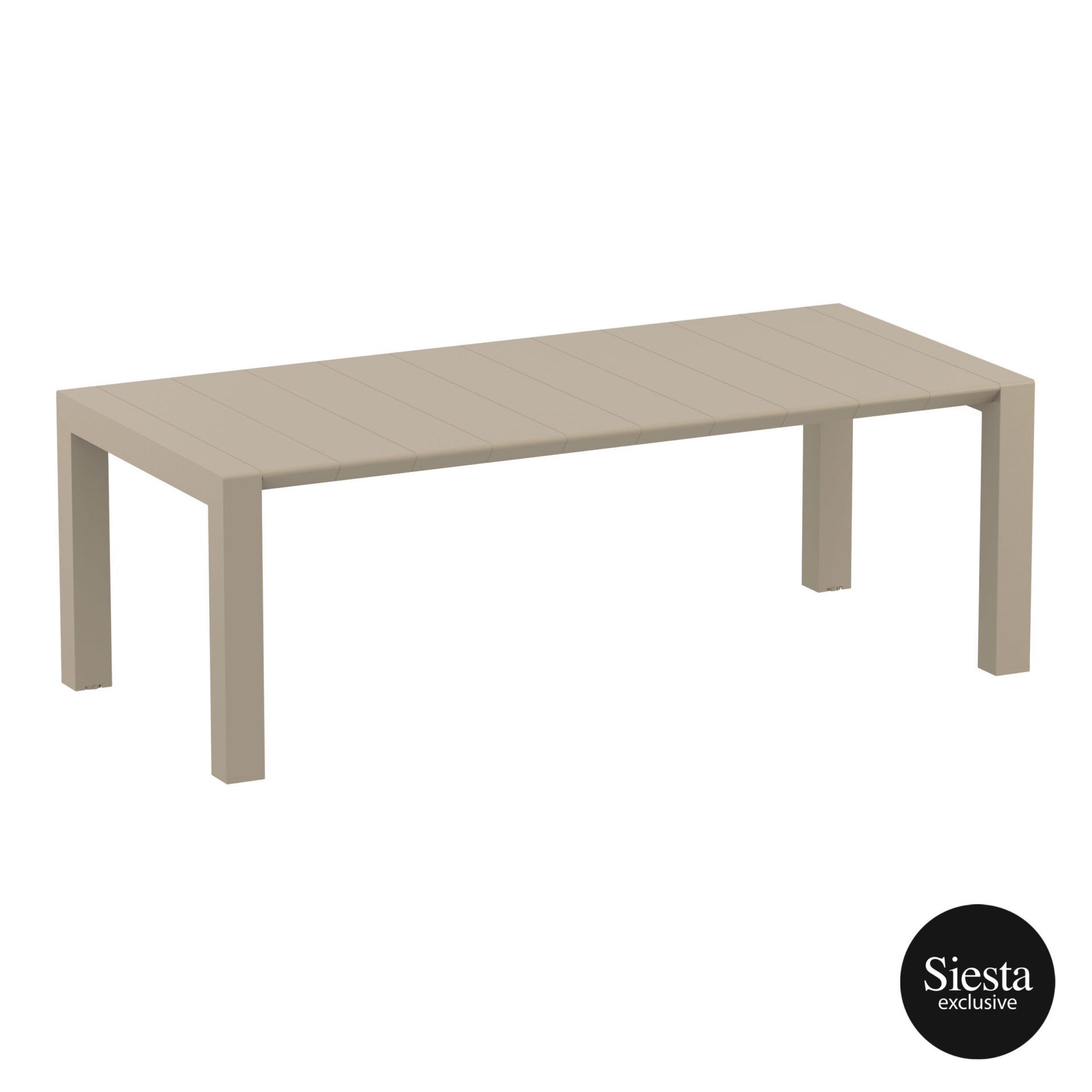 010 vegas table medium 220 taupe front side
