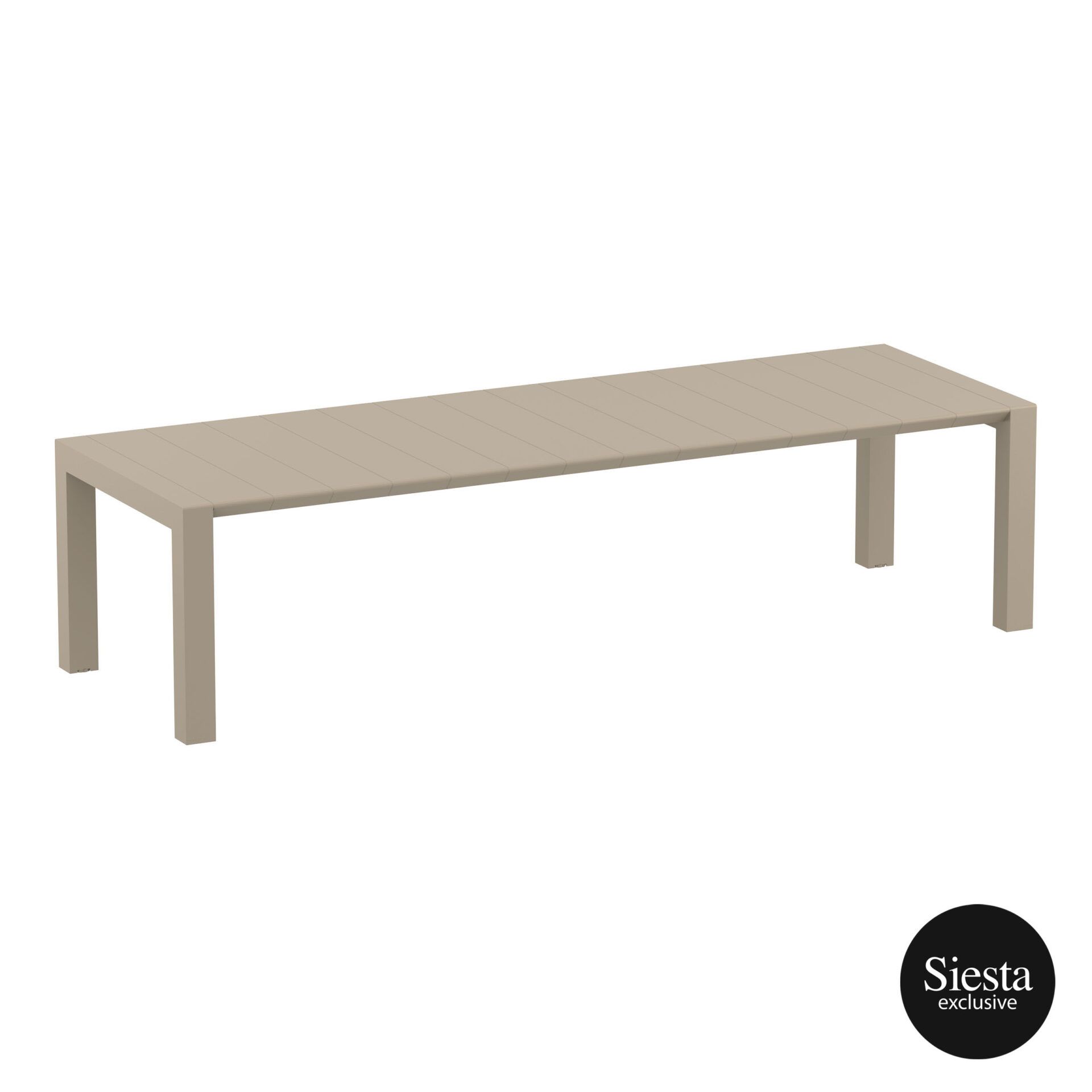 010 vegas table xl 300 taupe front side 1