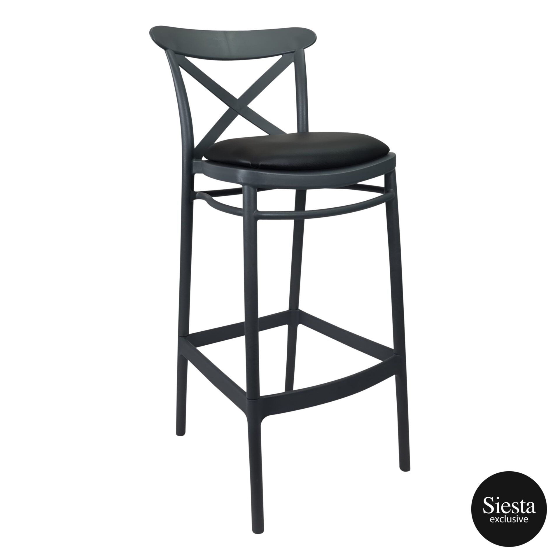 Cross Barstool 75 Anthracite c6a