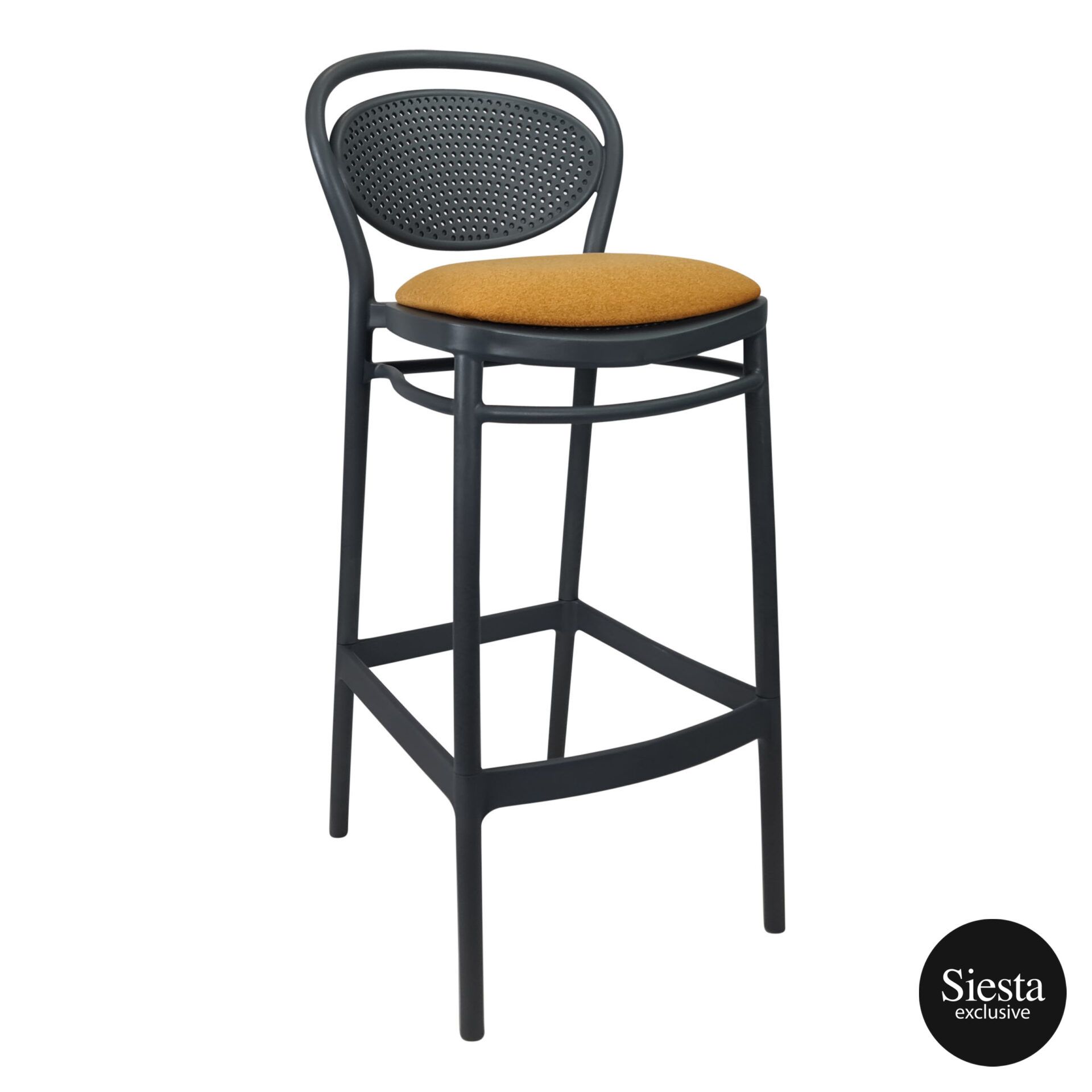 marcel barstool 75 anthracite c3a