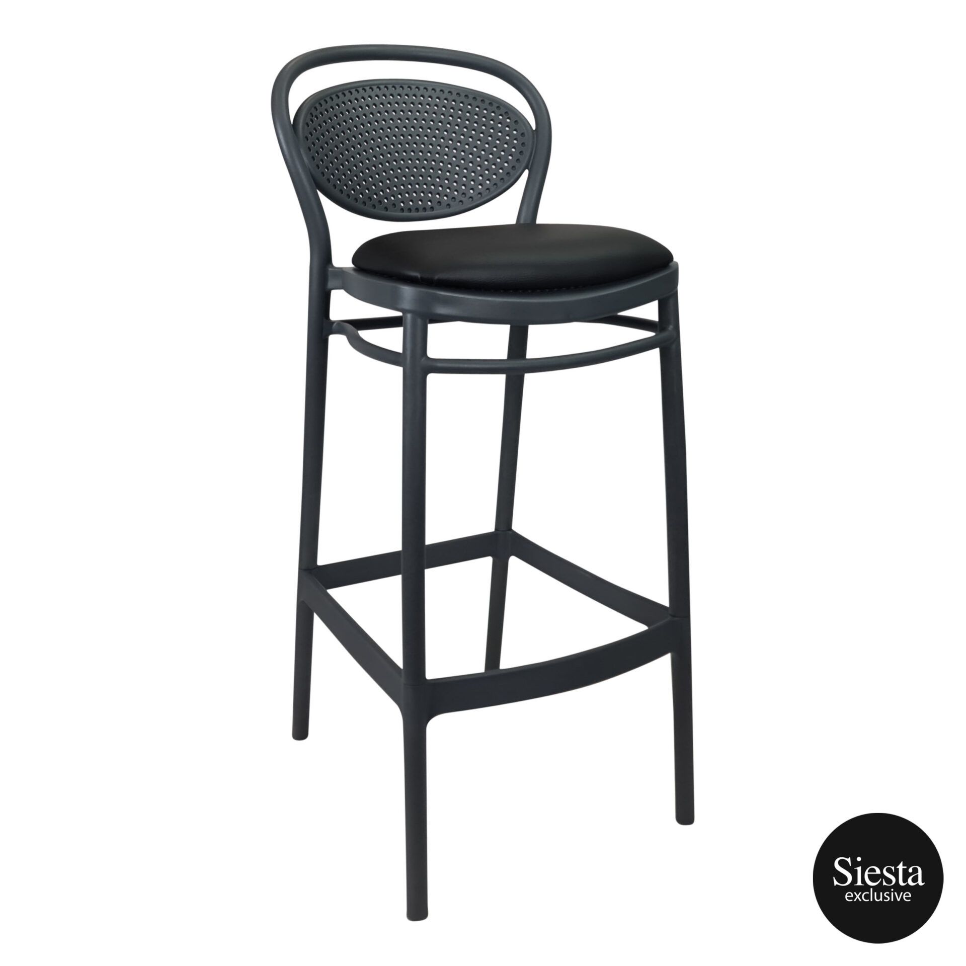 marcel barstool 75 anthracite c6a