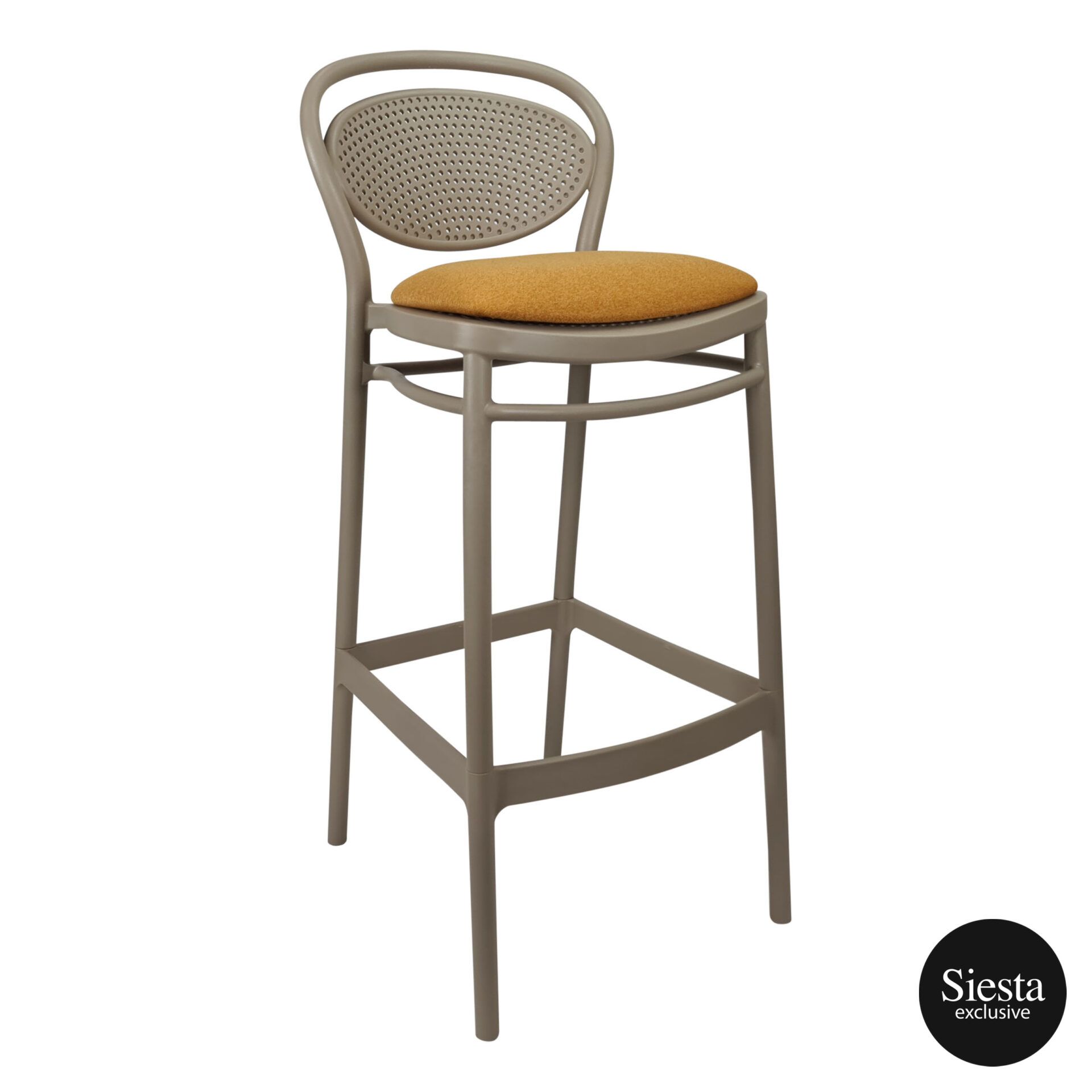 marcel barstool 75 taupe c2a