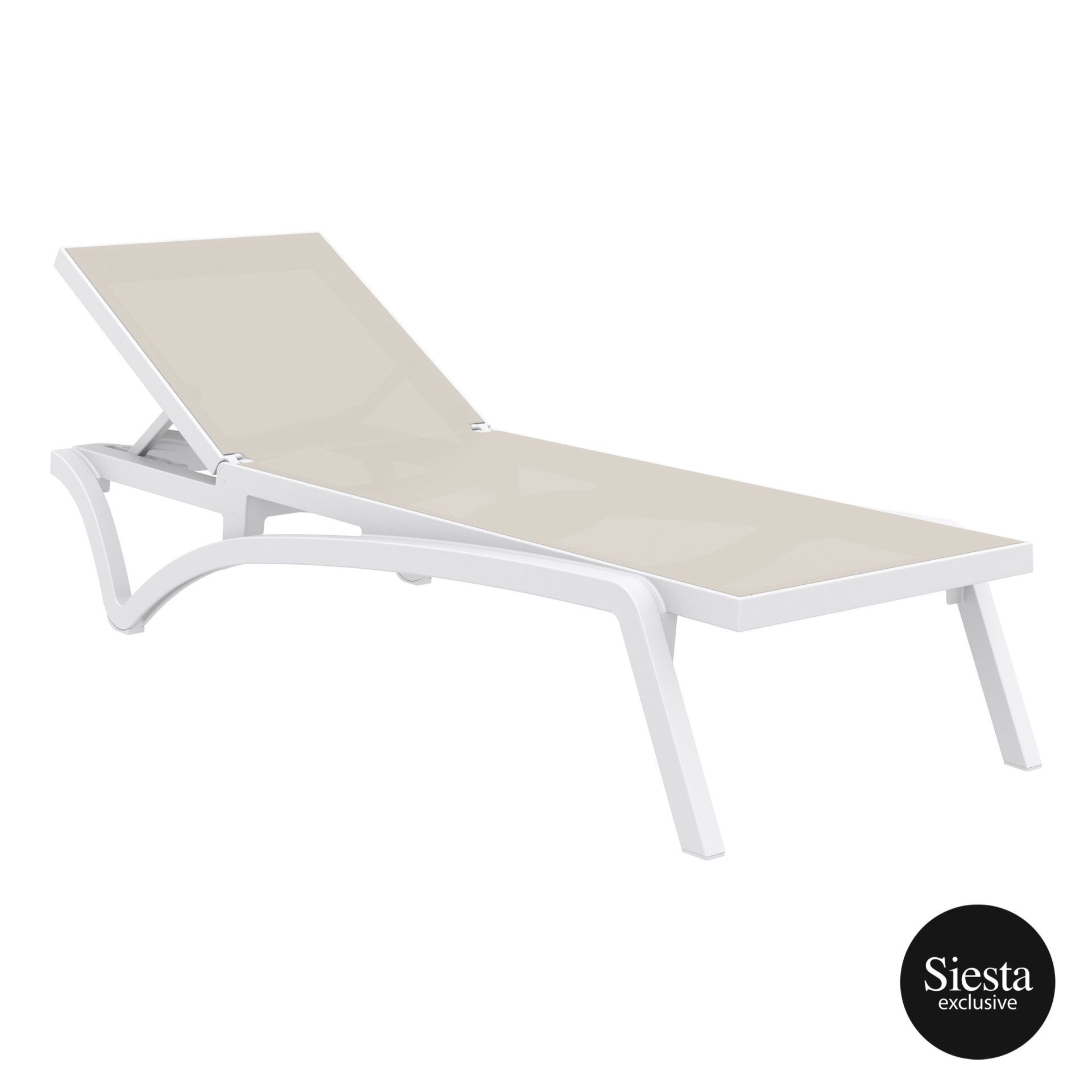 pool deck commercial pacific sunlounger white dovegrey front side