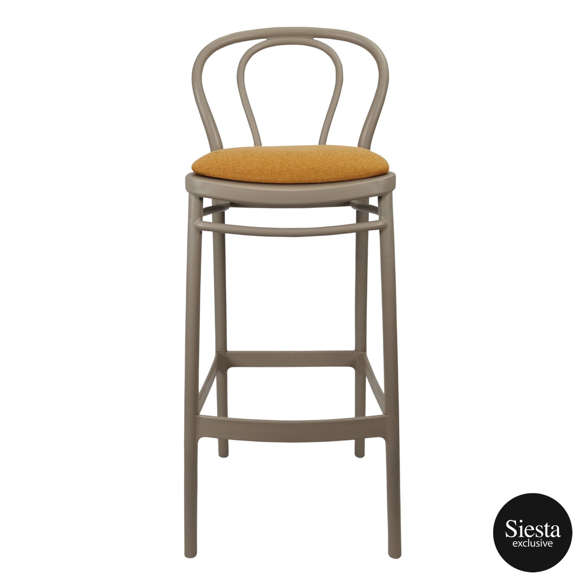 victor barstool 75 taupe c3