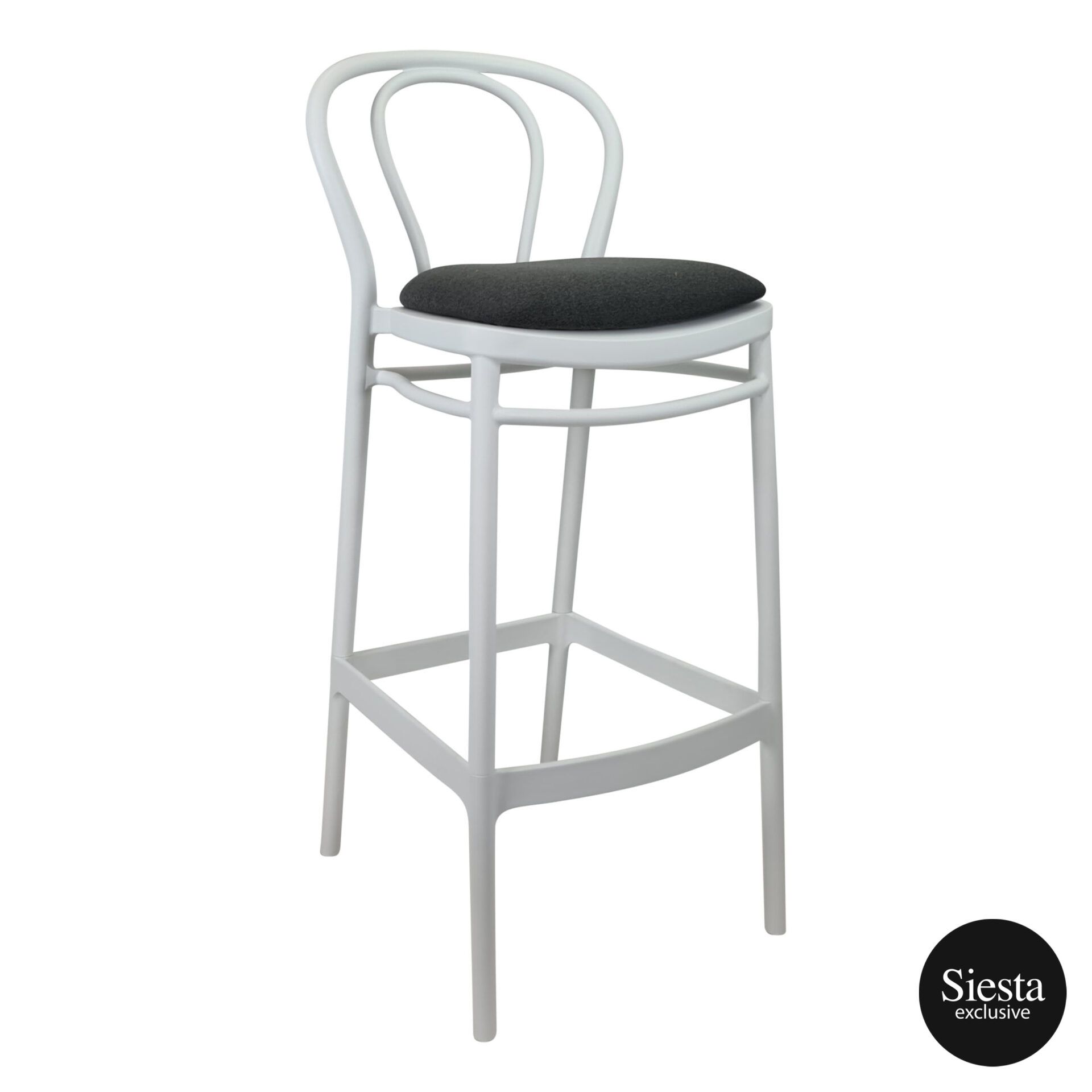 victor barstool 75 white c4a