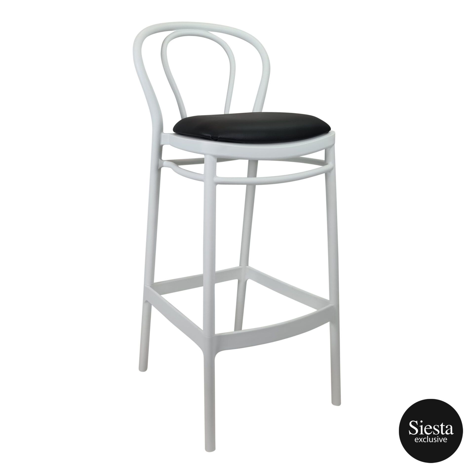 victor barstool 75 white c6a
