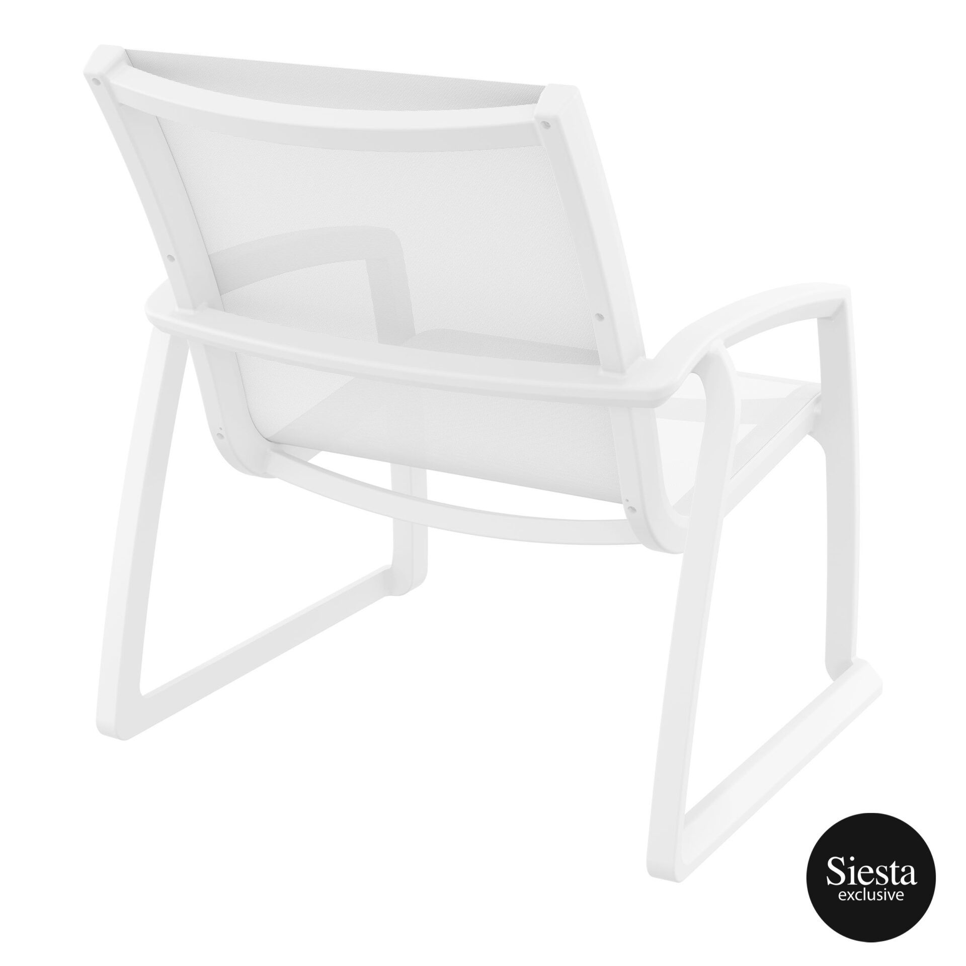 017 pacific lounge armchair white white back side