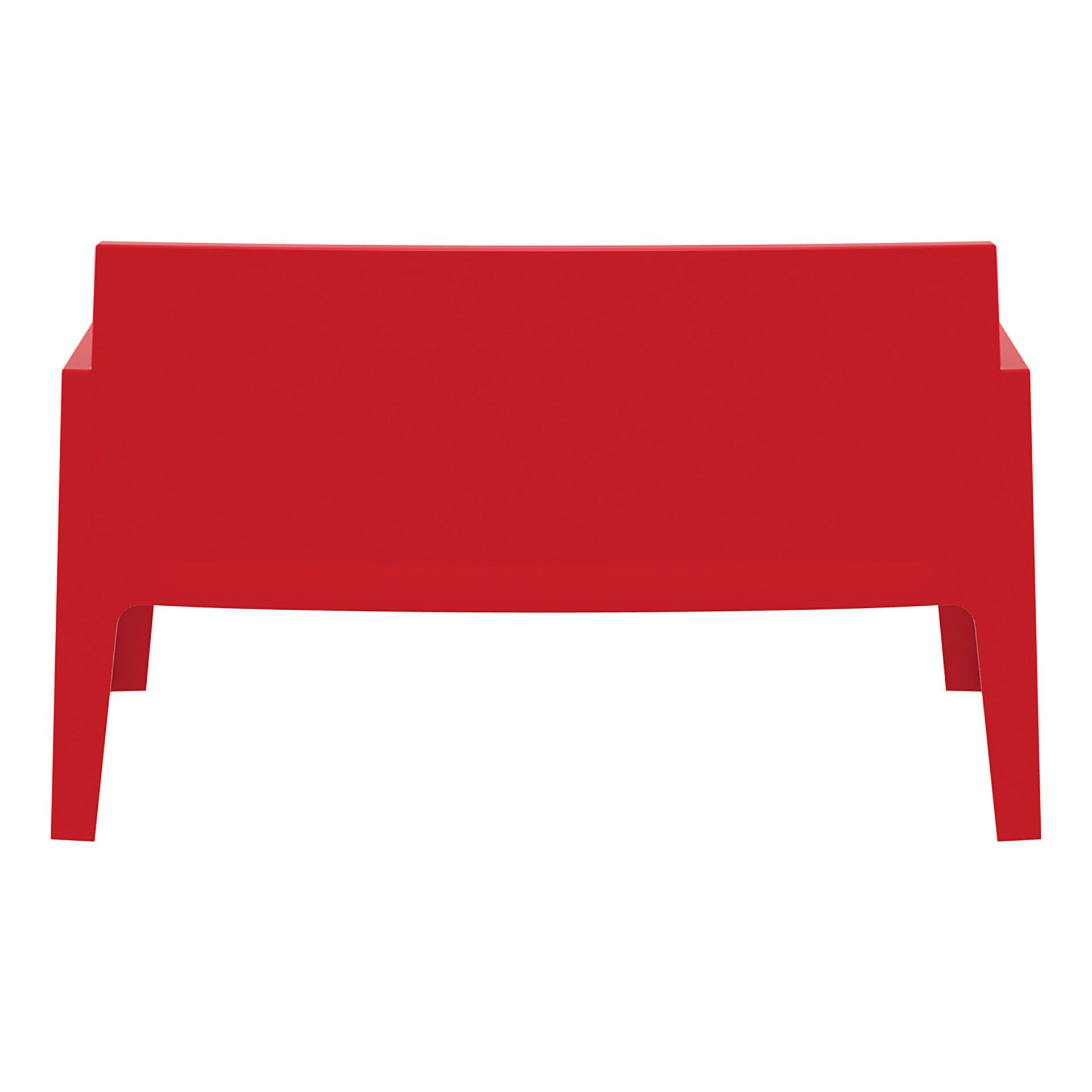 021 box sofa red back