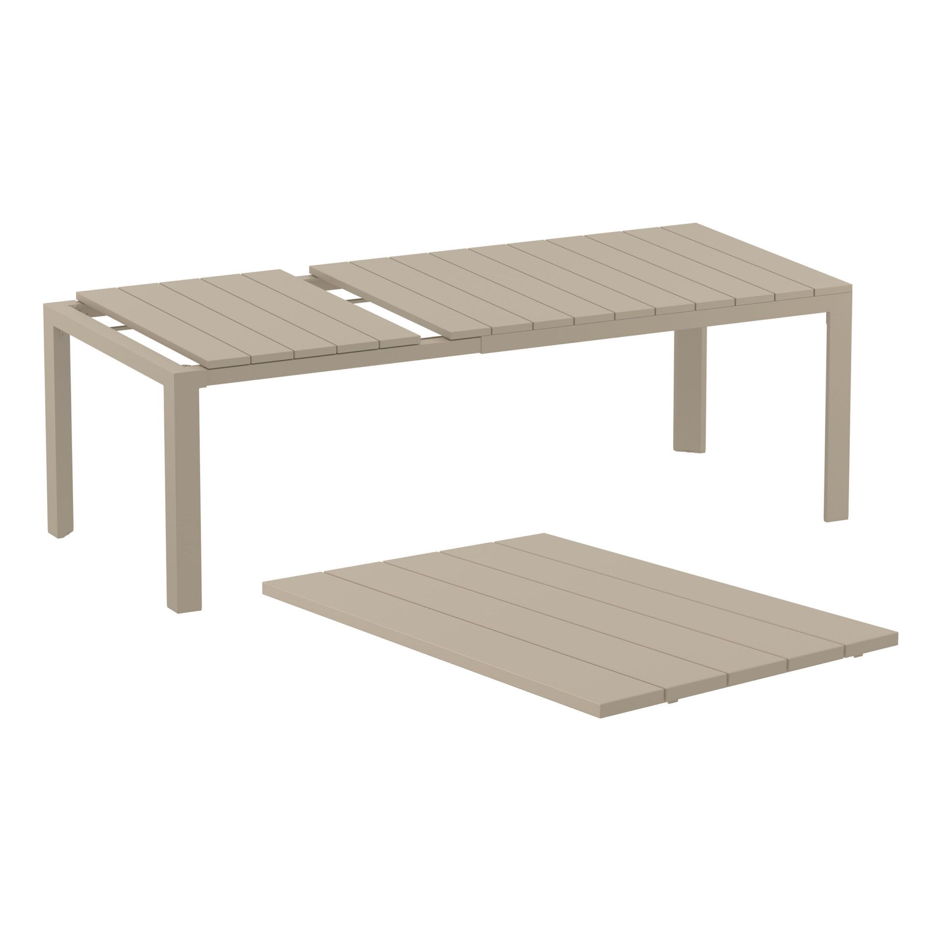 011 atlantic table K210 taupe extension part