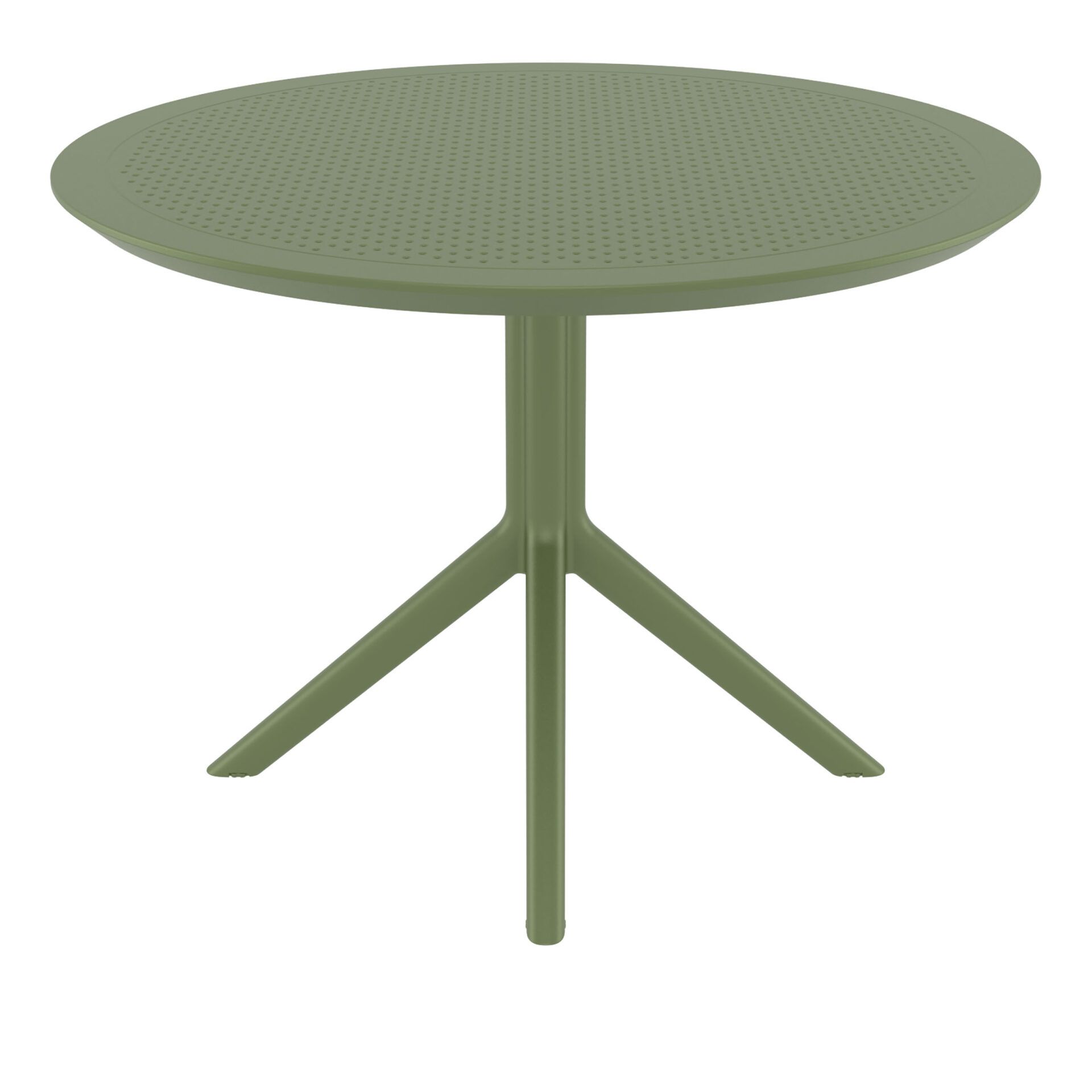 015 sky table 105 olive green side